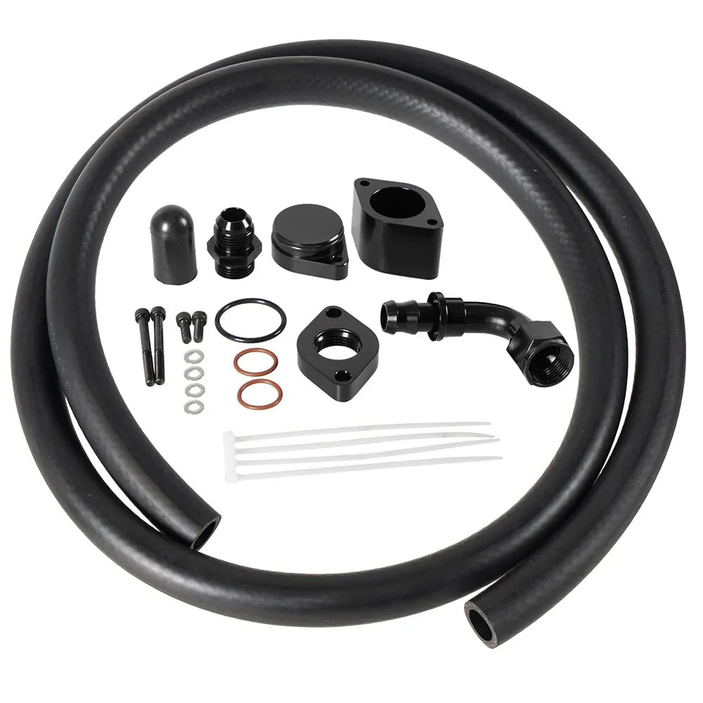 Hot Sale Turbo Piping Kit CCV Crank Case Vent Reroute Basic Kit For 11-19 Ford 6.7L Powerstroke Diesel