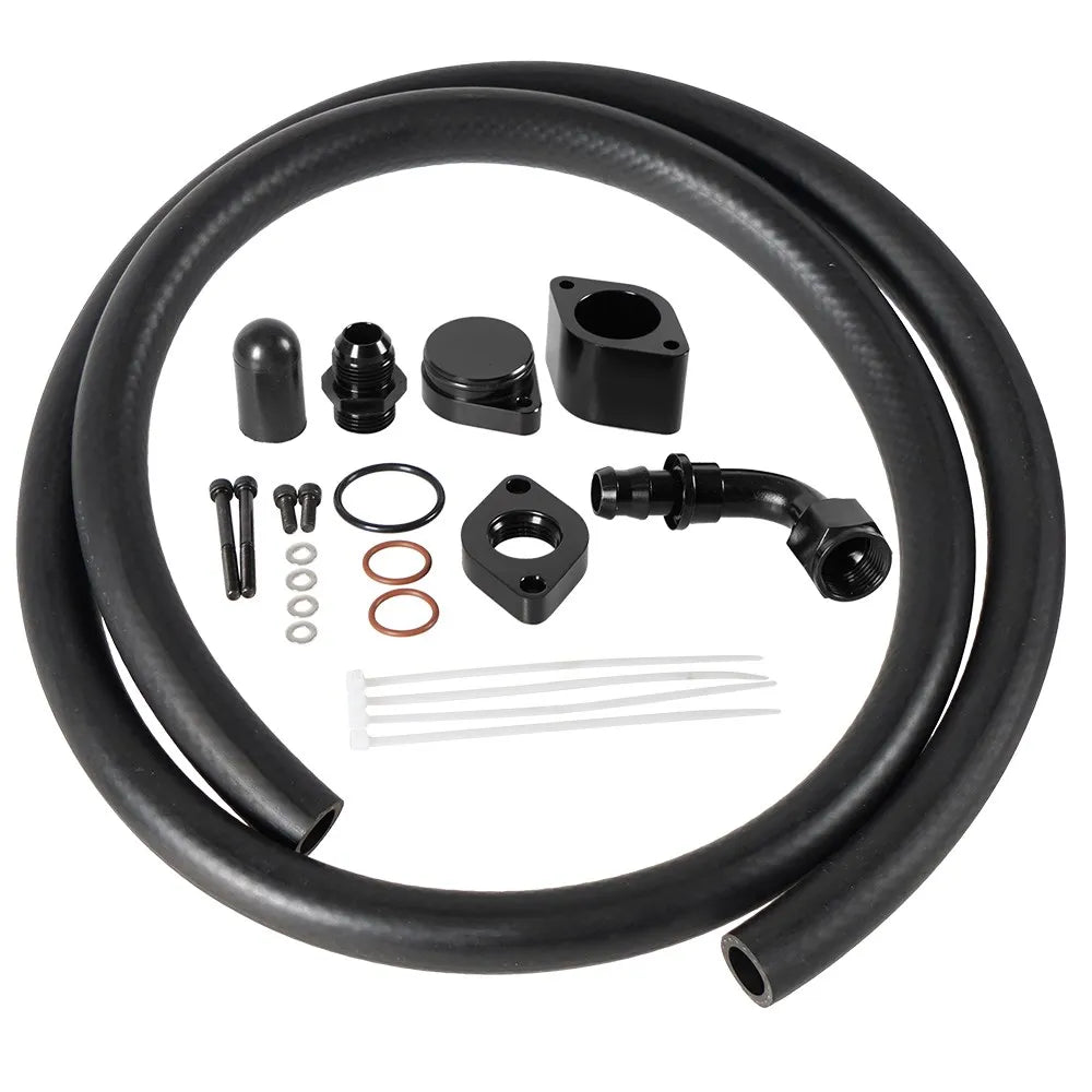Hot Sale Turbo Piping Kit CCV Crank Case Vent Reroute Basic Kit For 11-19 Ford 6.7L Powerstroke Diesel
