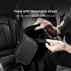 Car Armrest Cushion Leather Arm Rest Box Pad With Storage Bag For Chevrolet Corvette Montana TrailBlazer Silverado Traverse Bolt