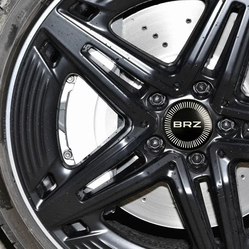 4pcs 56/60/65mm Alloy Car Wheel Hub Center Stickers for Subaru BRZ Logo ASCENT FORESTER IMPREZA LEGACY OUTBACK XV STI WRC WRX
