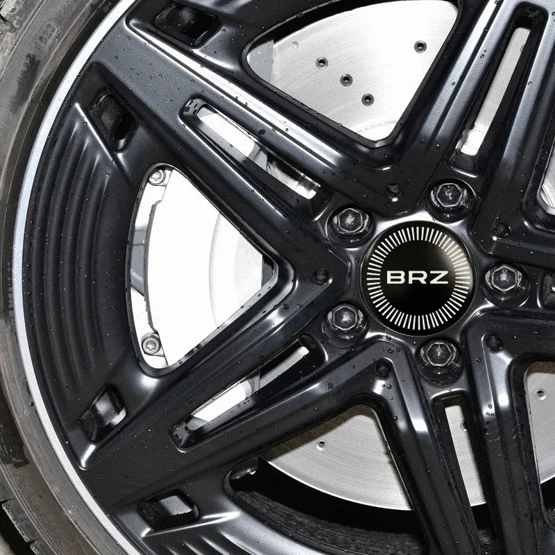 4pcs 56/60/65mm Alloy Car Wheel Hub Center Stickers for Subaru BRZ Logo ASCENT FORESTER IMPREZA LEGACY OUTBACK XV STI WRC WRX