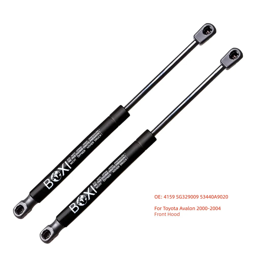 BOXI 2Pcs Front Hood Gas Spring Shock Lift Strut Support 4159 SG329009 53440A9020 For Toyota Avalon 2000-2004 Lifts Struts