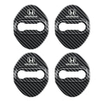Stickers 4Pcs Car Door Lock Cover Stainless Steel Protector Cap For Honda Odyssey Spirior CR-V Civic HR-V City Accord