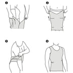 Men's Shapewear Slimming Body Corset Vest Shirt Compression Abdomen Tummy Belly Control Slim Waist Cincher Underwear Sports Vest
