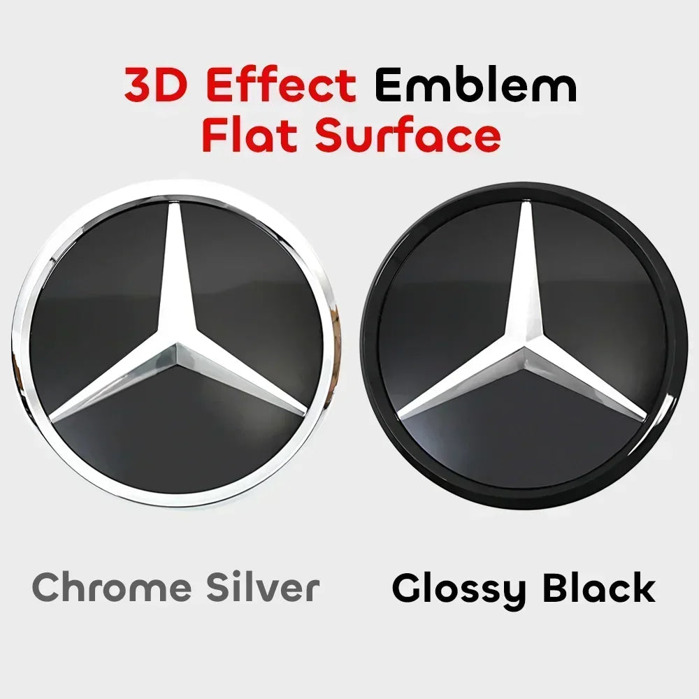 1pcsFor Mercedes Benz W204 B C GLK Class B180 B200 B250 C180 C200 C230 C250 C280 C300 C350Front Grille Mirror Star Badge Emblem