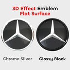 1pcsFor Mercedes Benz W204 B C GLK Class B180 B200 B250 C180 C200 C230 C250 C280 C300 C350Front Grille Mirror Star Badge Emblem