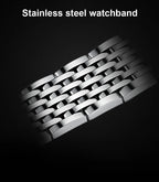 Mens Fashion Mechanical Watches Business Automatic Wristwatch Stainless Steel Luminous Designer Clock Reojes De Hombre New 2023