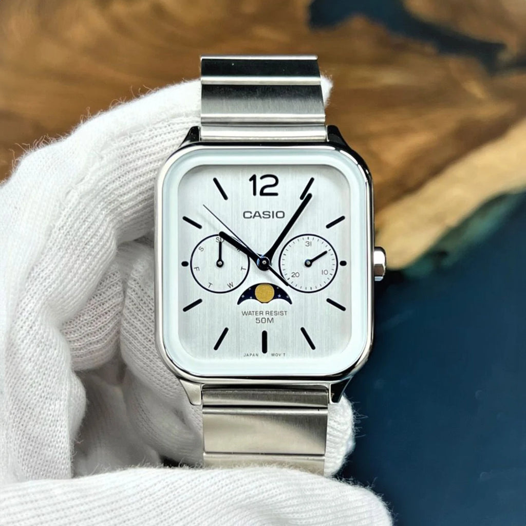 Casio-Reloj de pulsera de cuarzo para hombre, conjunto de marca de lujo, resistente al agua 50m, luminoso, deportivo, militar, masculino