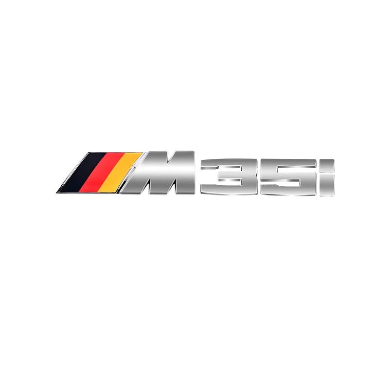 3D ABS Car Styling Rear Trunk Badge Emblem Logo Sticker Decoration Accessory For BMW M M1 M2 M3 M4 M5 M6 X7M X2M X4M X3M X5M X6M