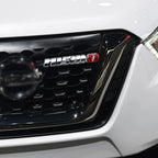 Car Front Grille Badge Decoration Trims Grill Sticker Auto Exterior Parts For Nissan Nismo Leaf X-trail Qashqai Note Juke Sentra