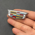 3D Metal Car Emblem Fender Side Rear Trunk Badge Sticker for Cadillac Escalade DTS SRX XT5 XTS ATS BLS CT4 CT5 CT6 CTS SLR SLS