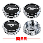 4Pcs 68mm Original Car Wheel Center Hub Caps Covers Hubcap accessories For Ford Focus Mustang Fiesta Mondeo Kuga Transit Escape