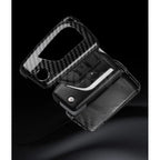 For Toyota Camry RAV4 Forturner Hilux Auris Corolla Avensis Verso Yaris Aygo Scion TC ABS Carbon Fiber Style Car Key Case Cover