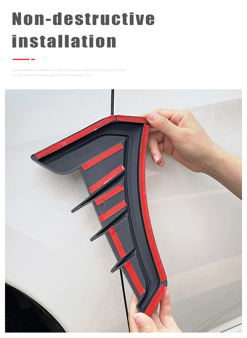 Car Emblem Side Leafboard Sticker Flank Fender Modified Fit For Bmw M Performance X1 X3 X4 X5 E87 F20 E36 E46 E90 E39 F10 X6 F16