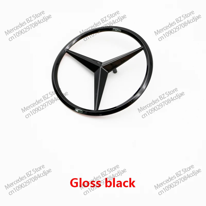 3D ABS Rear Star Logo Car Trunk Emblem For Mercedes Benz AMG W203 W204 W205 W212 W213 X253 X156 W166 W167 W176 W177 W223 W117