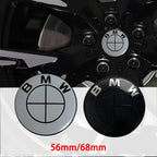 45/74/82mm automobile ABS front and rear logo hub covers are suitable for BMW Group's new badge decoration accessories.