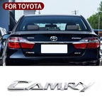 NEW ABS Car Body Trunk Emblem CAMRY Logo Sticker For Toyota CAMRY 2006-2018 Badge Auto Rear Letter Decal Exterior Accessories