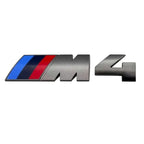 5.5cm for M logo new gray ABS sticker trunk badge for BMW X1M X2M X3M X4M X5M X6M X7M M1M2M3M4M5M6M7M8