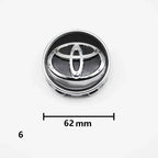 4pcs 57mm/62mm Car Tyre Wheel Center Hub Cap Badge Logo Rim Emblem For Toyota Corolla Camry Yaris CHR Rav4 Auris Verso Avalon
