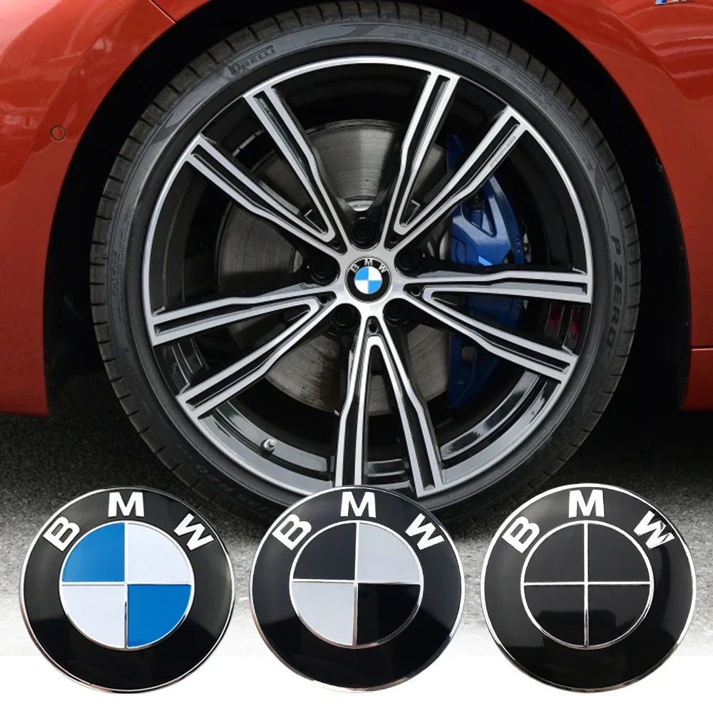 ABS 4Pcs 68mm 56mm For Bmw Performance E36 F20 E46 E39 E38 E90 E87 M pendant Accessories Car Wheel Center Hub Caps Cover