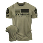 The 3D printed men's T-shirt for the summer of 2025 is a bestseller for sports fitness exercise casual fashion and lightness