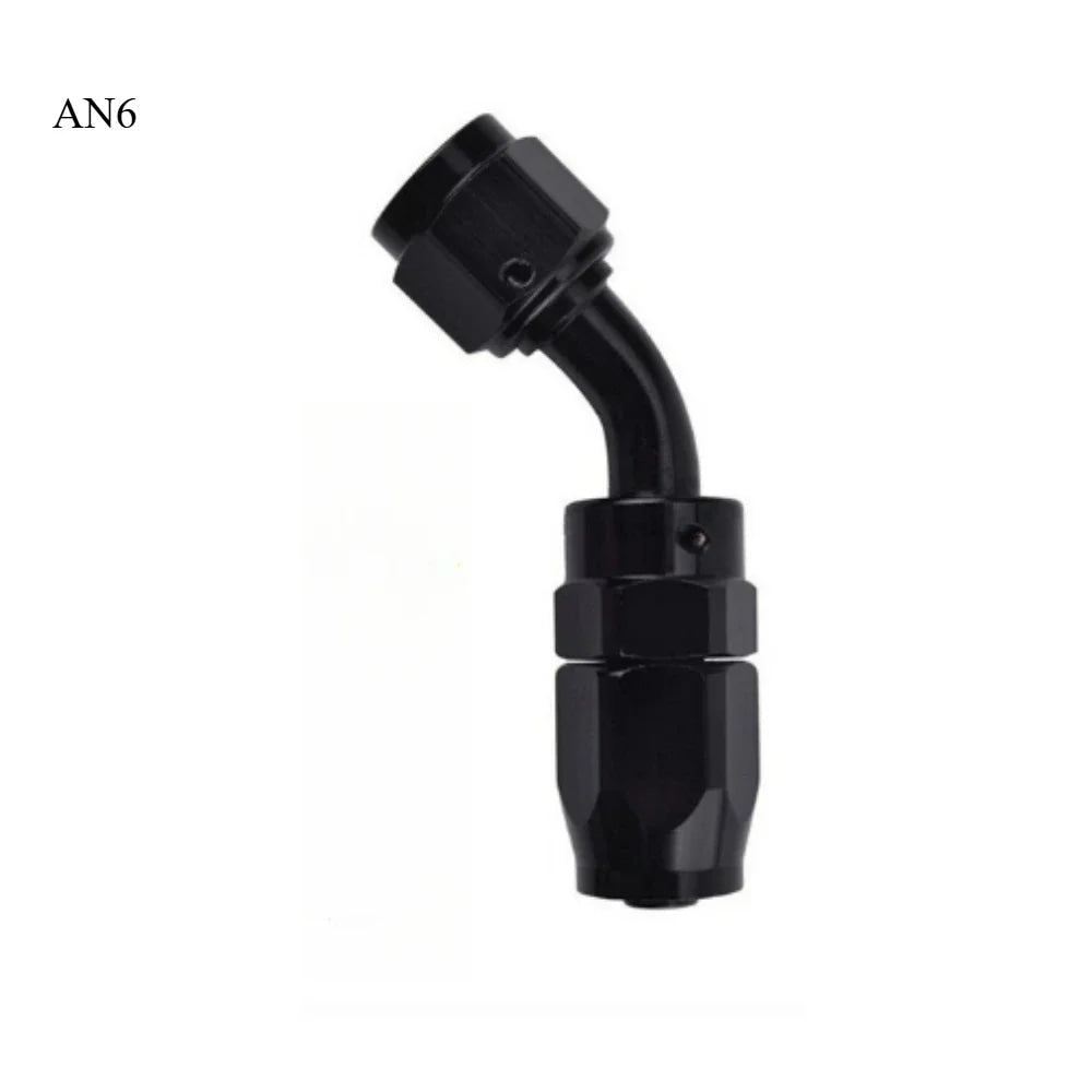 AN4/AN6/AN12 Swivel Hose End Fitting Adapter For Oil/Fuel/Gas Hose Line Oil Cool