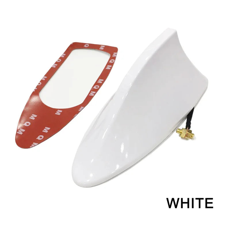 Car Shark Fin Antenna Cover Base Replacement Radio Signal Aerials Roof Exterior Accessories Decoration