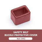 SEAMETAL Car Seat Belt Buckle Cover Anti Scratch Seatbelt Button Protector Seat Belt Protection Cover Car Interior Accessories