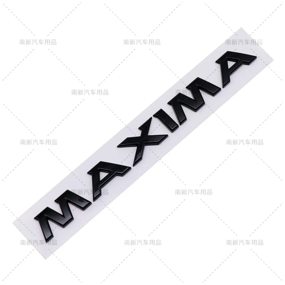 MAXIMA labeling is suitable for Nissan MAXIMA English letter labeling ABS car labeling car sticker emblem