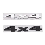 3D Metal 4X4 Letter Emblem Badge Stickers Car Trunk Logo For Jeep Wrangler Grand Cherokee Compass Overland Decor Accessories
