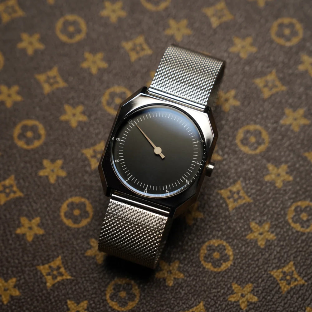 SKU Retro One Pointer Watch for Men luxury high quality Vintage Style Quartz Watch Unique Design Fashion Wristwatch for man men