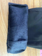 Pantalones informales de terciopelo para hombre, pantalones gruesos de negocios elásticos ajustados con cintura elástica para correr al aire libre, pantalones clásicos coreanos de lana para invierno 2024