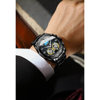 BINBOND Luxury Men Quartz Watches Fashion Concept Decorative Dial Casual Military Sports Wristwatch Waterproof Men's Clock