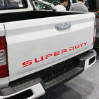 Pickup Tail Box Labeling Sticker For Ford Super Duty F250 F350 2017 2018 2019 Modification Truck Tailgate Insert Indent Decal