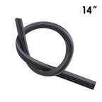 14" - 28" Car Wiper Blade Windscreen Wipers Insert Natural Rubber Strip 6mm Windscreen FR Wipe Car Accessories
