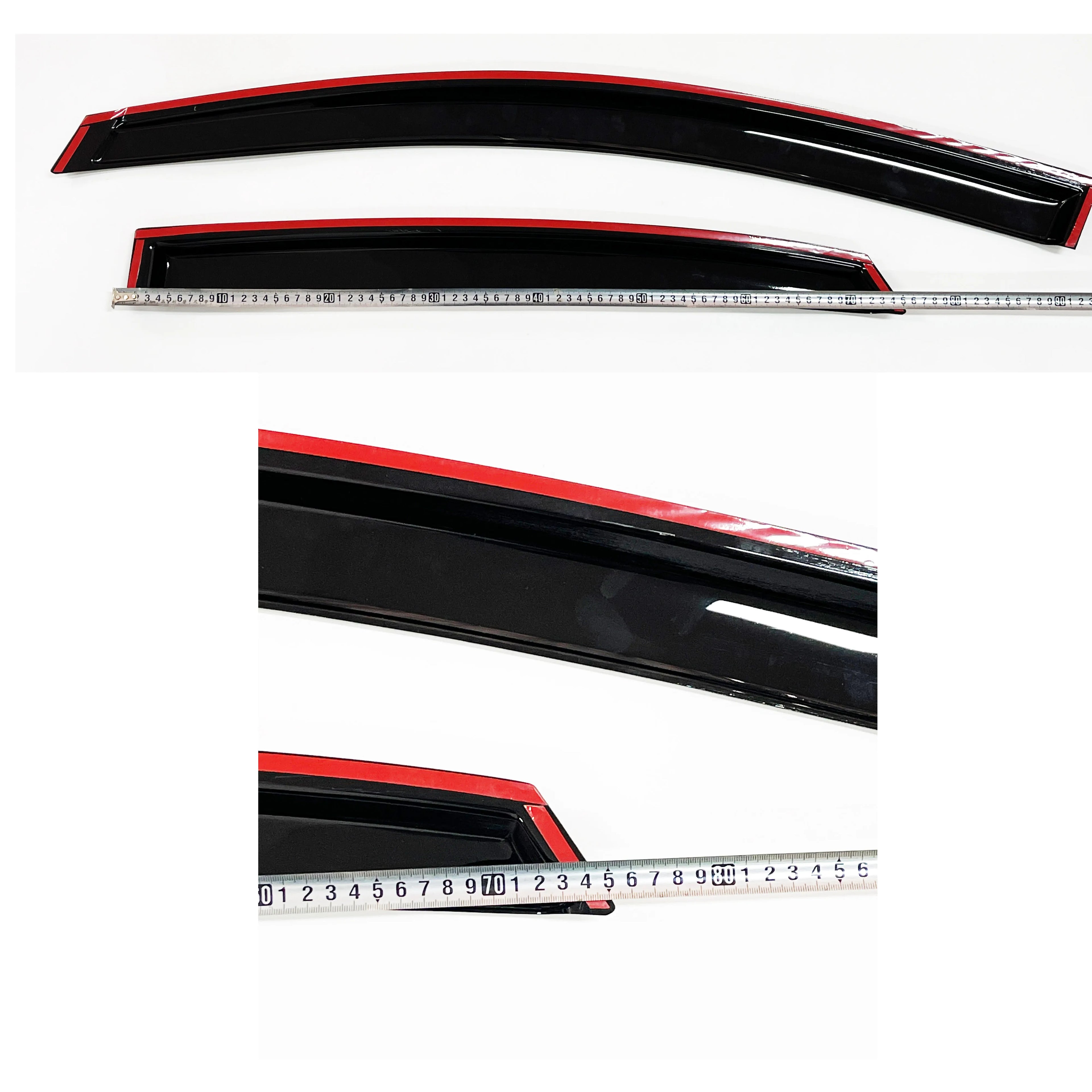 Window Visor for Nissan Sentra/Sylphy 2013-2019 | 4pcs Rain Guard Wind Deflector | Car Weather Shield Accessory