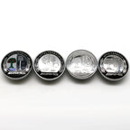 57mm Hood Star Emblem Cover Badge for Mercedes Benz W203 W204 W212 W213 W221 W222 C E S Class Car Exterior Accessory