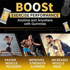 Kexinsh Creatine Gummies Creatine Monohydrate 5000mg Energy Booster Enhance Strength, Energy, Endurance, Improve Endurance