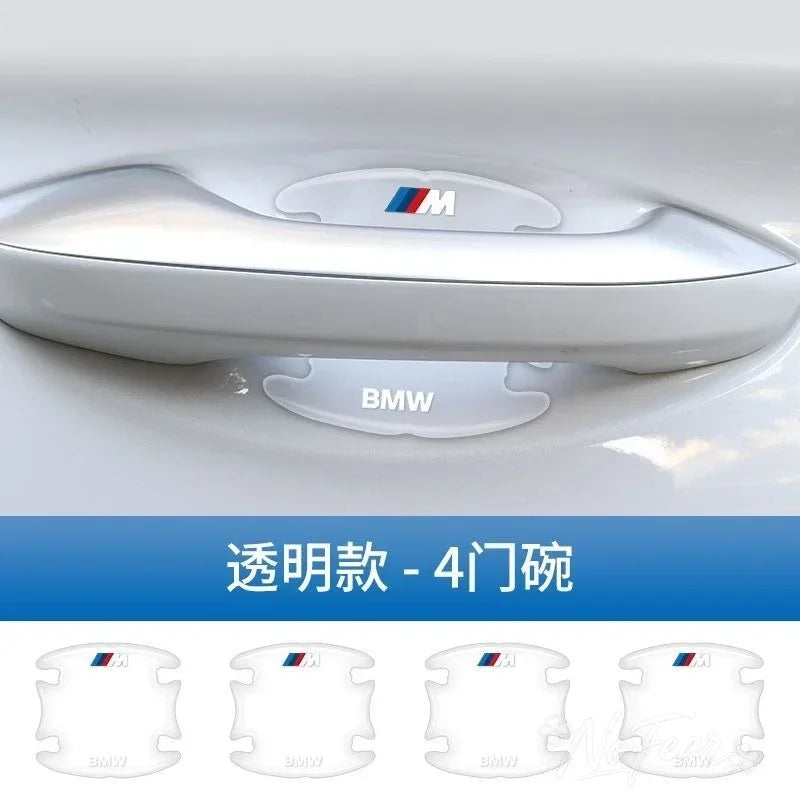 for bmw M pegatina X1 X3 X4 X5 X6 X7 e46 e90 f20 e60 e39 Car Body Protection Strip Auto Door Handle Bowl Anti-Scratch Sticker