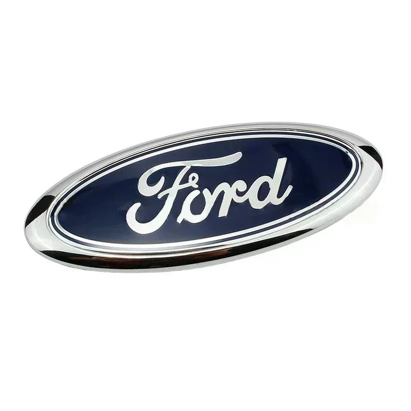 ABS Car Rear Trunk Sticker Front Hood Emblem for Ford Fusion Ranger Escape Fiesta Explorer Focus Bronco Mondeo Transit