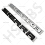 new old letter logo car stickers for GMC sierra Rear Trunk Emblem Logo boot label trunk modified Accessories decoration decals