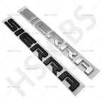 new old letter logo car stickers for GMC sierra Rear Trunk Emblem Logo boot label trunk modified Accessories decoration decals
