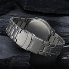 BERNY Full Titanium Watches for Men Super Luminous Sapphire Sports Field Quartz Men's Watch VH31 Wristwatch 5ATM Easy Read