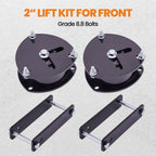 2" Suspension Lift Kit  Spacers & Shackles for Honda ACTY HA4 1990-1998 Steel