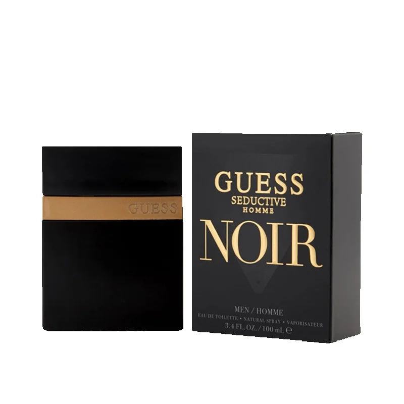 Guess Seductive Homme Noir men Eau De Toilette Spray 100ml  Oriental Fragrance Original Long-Lasting Scent