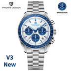 2025 New PAGANI DESIGN AK Project Mars Men's Watches Luxury Quartz Watch Men AR Sapphire Speed Sport Chronograph Automatic Date