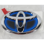 3D Car Hybrid Logo Front Grill Hood trunk Emblem for Toyota Corolla Camry RAV4 Hilux CHR Highlander Yaris Vios Alphard HRV Reiz