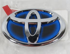 3D Car Hybrid Logo Front Grill Hood trunk Emblem for Toyota Corolla Camry RAV4 Hilux CHR Highlander Yaris Vios Alphard HRV Reiz