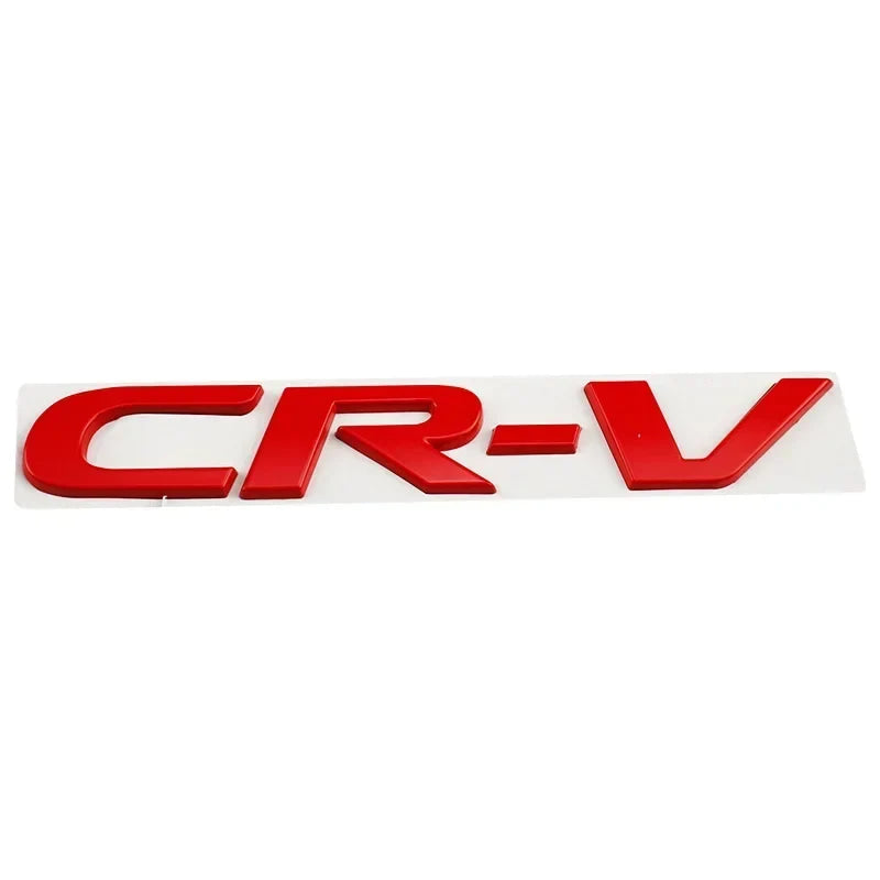 18.7cm Metal Car Stickers Side Fender Badge Styling for Honda CR-V Logo 2023 2017 2011 Rear Tailgate Emblem Decals Accessories