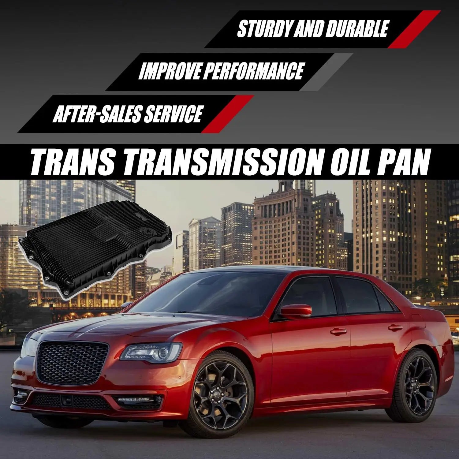 0501220614B ZF0501219037 Auto Transmission Oil Pan with Gasket For 2015-2018 Dodge Challenger 845RERWD High Quality AF-1093